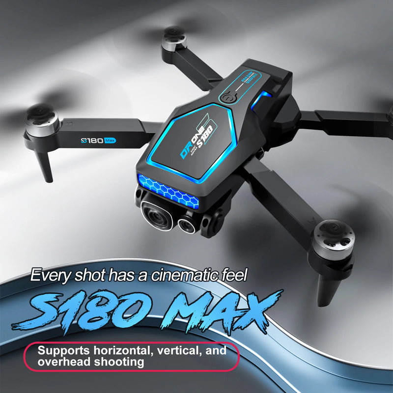 S180 RC GPS Drone Professional With 8K Camera HD  WIFI 5G 360 ° Obstacle Avoidance Dual Brushless Motor Foldables Quadcopter Toy